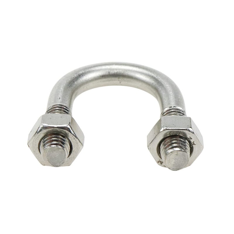 Sscon 10Pcs M6x16 304 Stainless Steel U-Bolt Fastener for 16mm Pipe Dia - Image 4